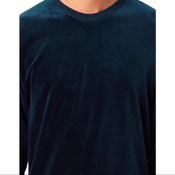 American Apparel Velour Crewneck Sweatshirt - Picture 4 of 8